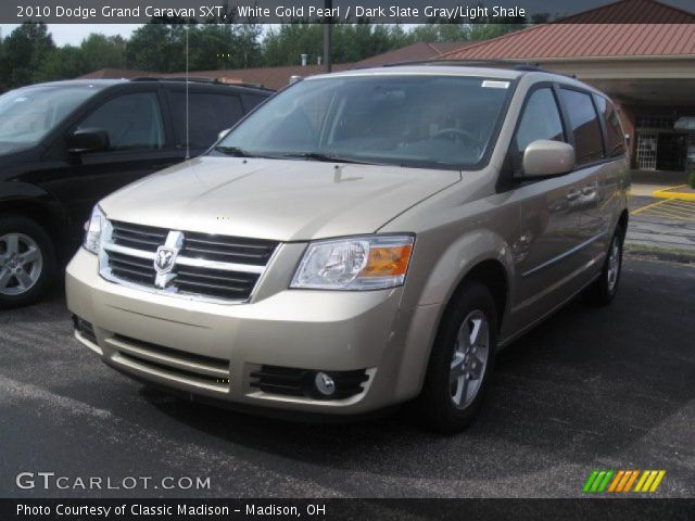 2010 Dodge Grand Caravan SXT in White Gold Pearl