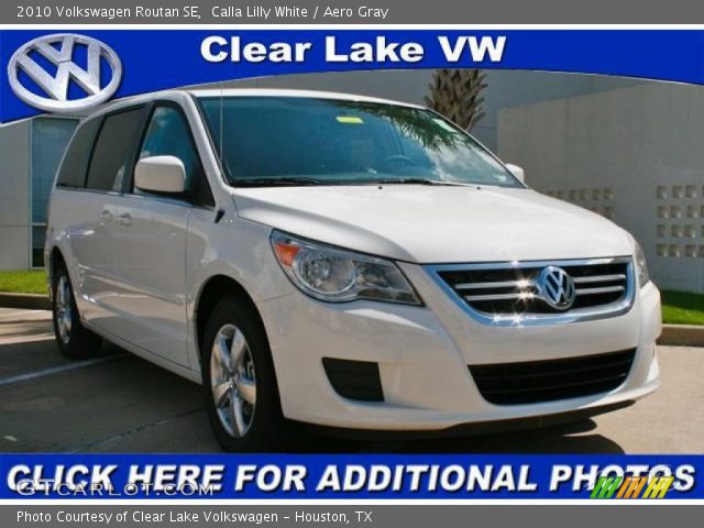 2010 Volkswagen Routan SE in Calla Lilly White