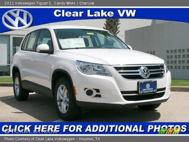 2011 Volkswagen Tiguan S in Candy White