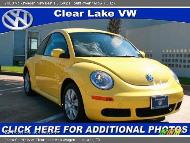 2008 Volkswagen New Beetle S Coupe in Sunflower Yellow