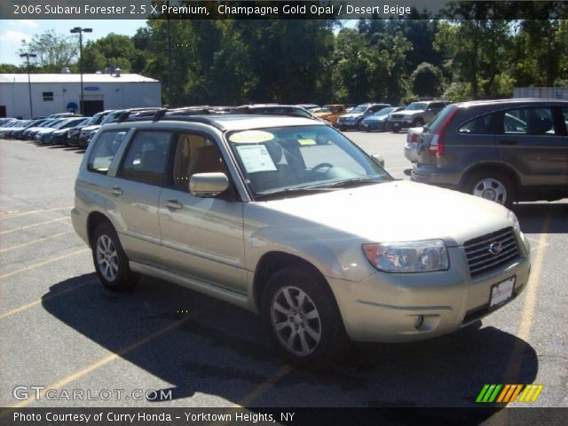 2006 Subaru Forester 2.5 X Premium in Champagne Gold Opal