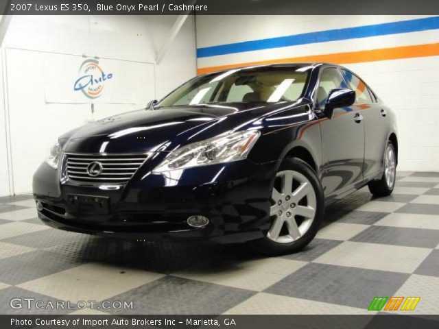 2007 Lexus ES 350 in Blue Onyx Pearl