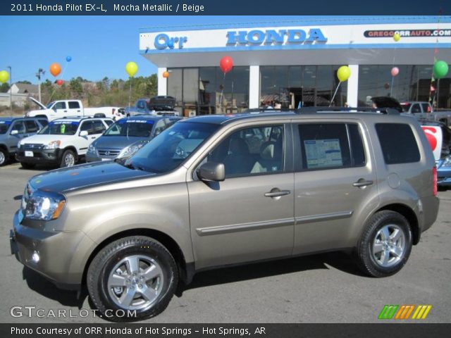 2011 Honda Pilot EX-L in Mocha Metallic