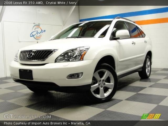 2008 Lexus RX 350 AWD in Crystal White