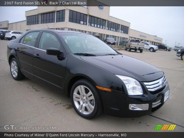 2007 Ford Fusion SEL V6 in Black