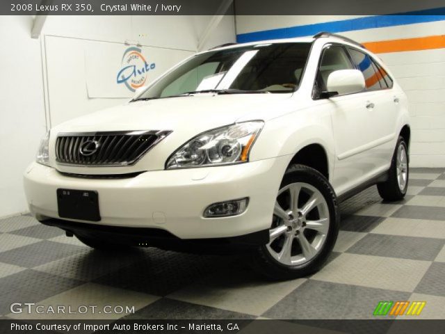 2008 Lexus RX 350 in Crystal White