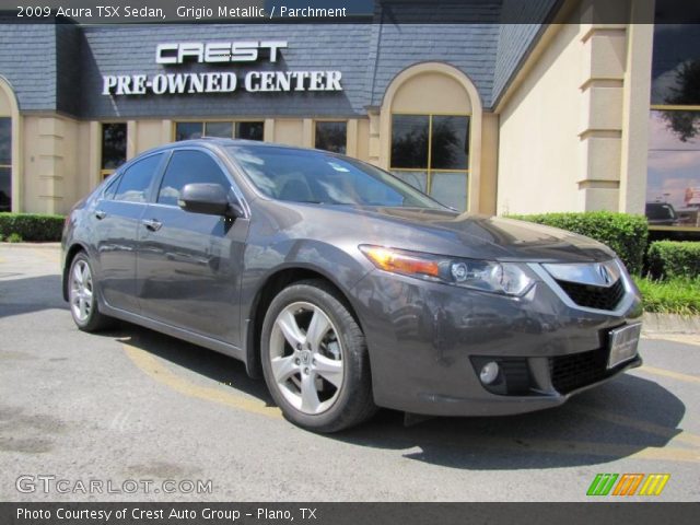 2009 Acura TSX Sedan in Grigio Metallic