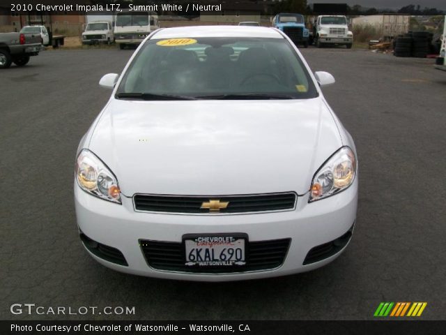 2010 Chevrolet Impala LTZ in Summit White