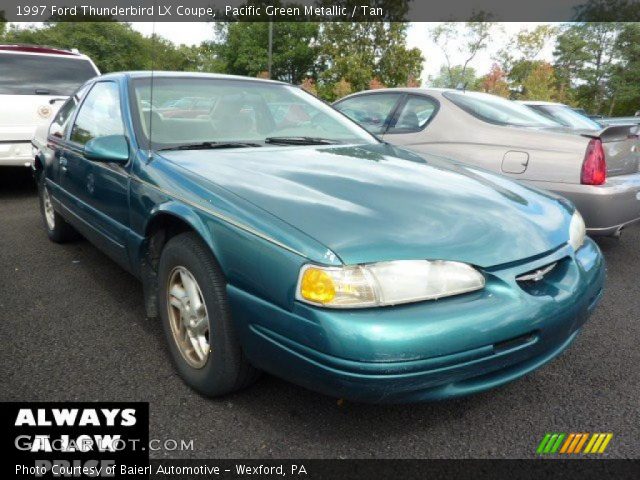 1997 Ford Thunderbird LX Coupe in Pacific Green Metallic