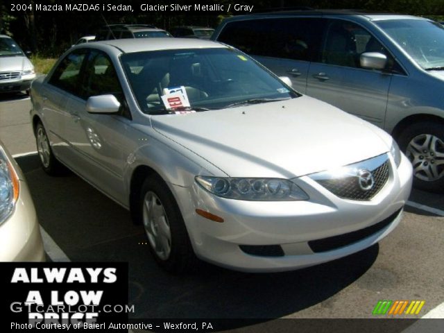 2004 Mazda MAZDA6 i Sedan in Glacier Silver Metallic