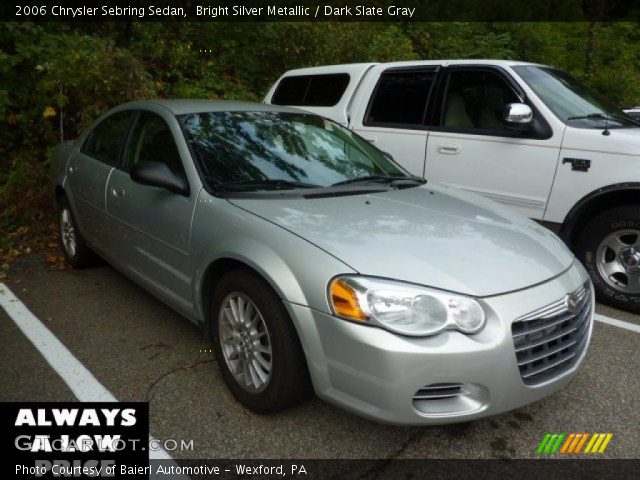 2006 Chrysler Sebring Sedan in Bright Silver Metallic