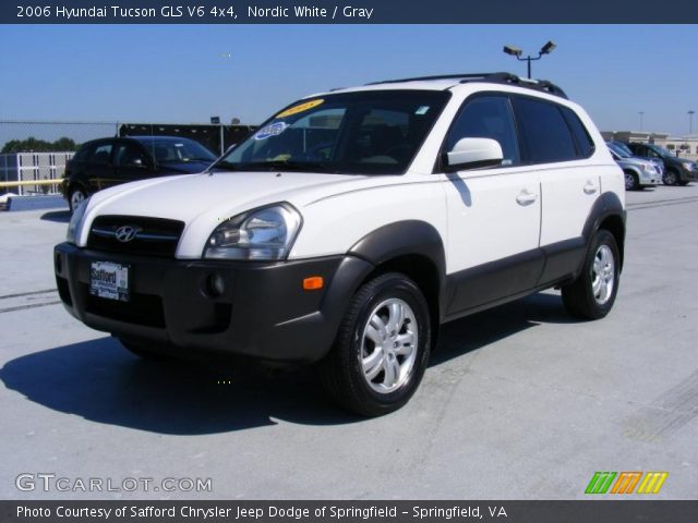 2006 Hyundai Tucson GLS V6 4x4 in Nordic White