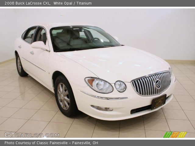 2008 Buick LaCrosse CXL in White Opal