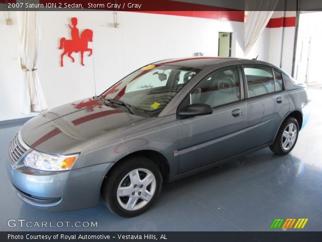 2007 Saturn ION 2 Sedan in Storm Gray