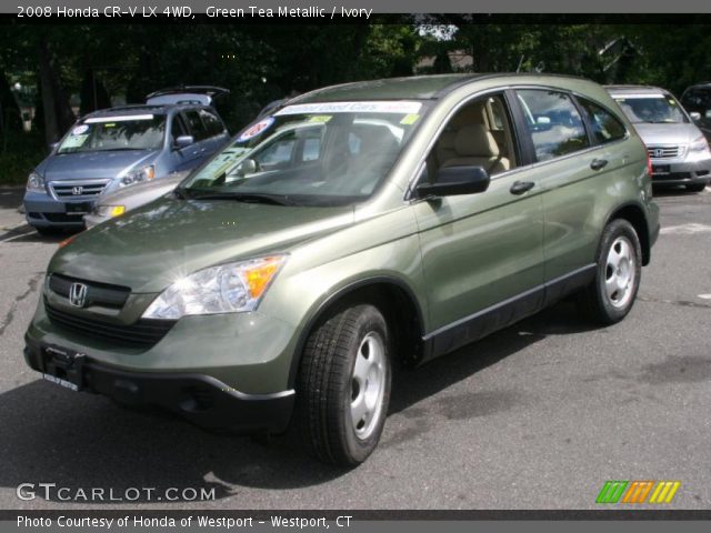 2008 Honda CR-V LX 4WD in Green Tea Metallic