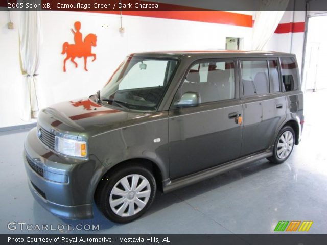 2005 Scion xB  in Camouflage Green