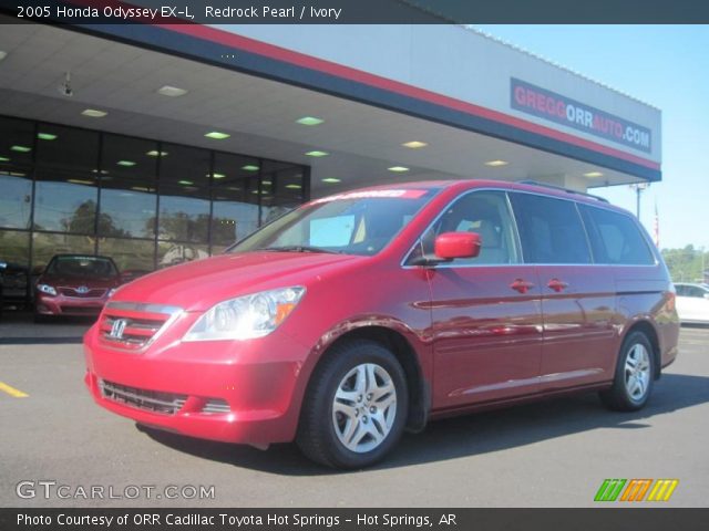 2005 Honda Odyssey EX-L in Redrock Pearl