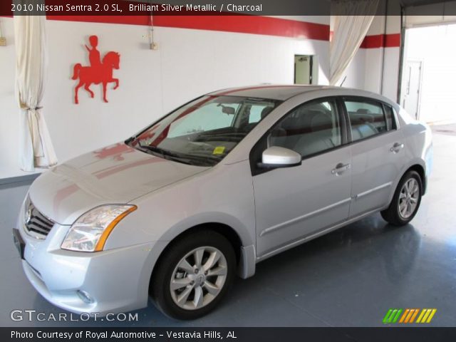 2010 Nissan Sentra 2.0 SL in Brilliant Silver Metallic