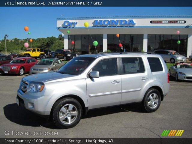 2011 Honda Pilot EX-L in Alabaster Silver Metallic