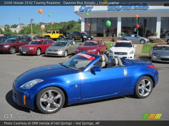 2006 Nissan 350Z Touring Roadster in Daytona Blue Metallic