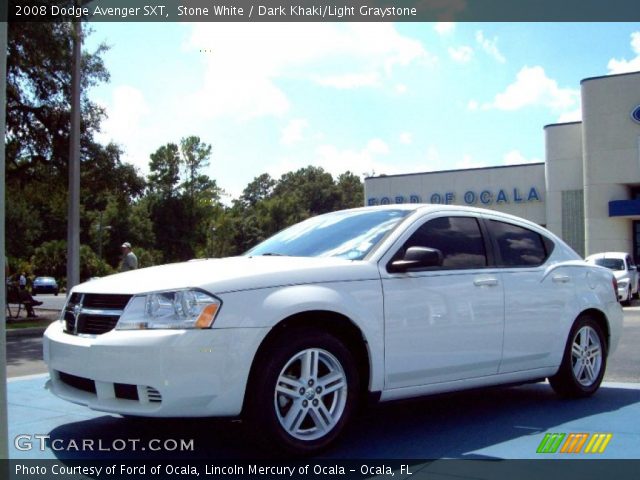 2008 Dodge Avenger SXT in Stone White