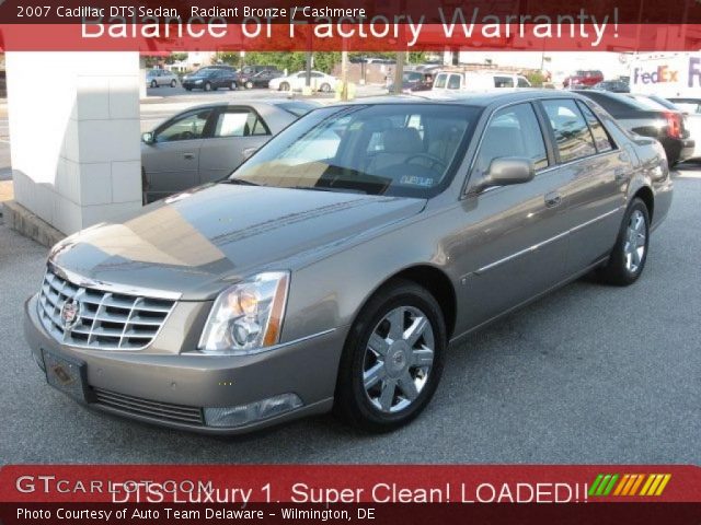 2007 Cadillac DTS Sedan in Radiant Bronze