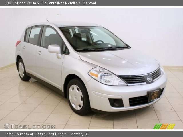 2007 Nissan Versa S in Brilliant Silver Metallic