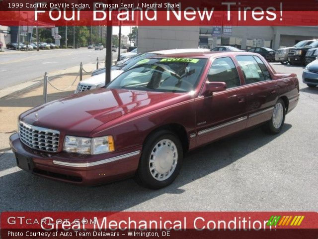 1999 Cadillac DeVille Sedan in Crimson Pearl