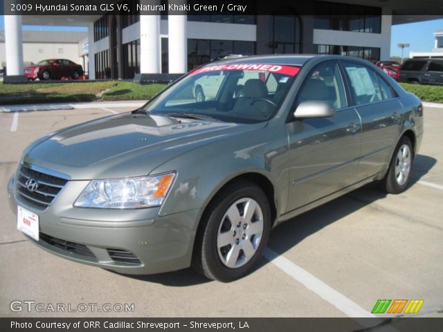 2009 Hyundai Sonata GLS V6 in Natural Khaki Green