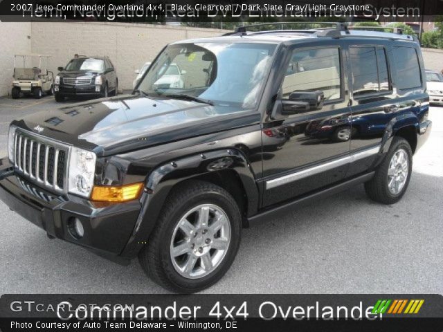2007 Jeep Commander Overland 4x4 in Black Clearcoat