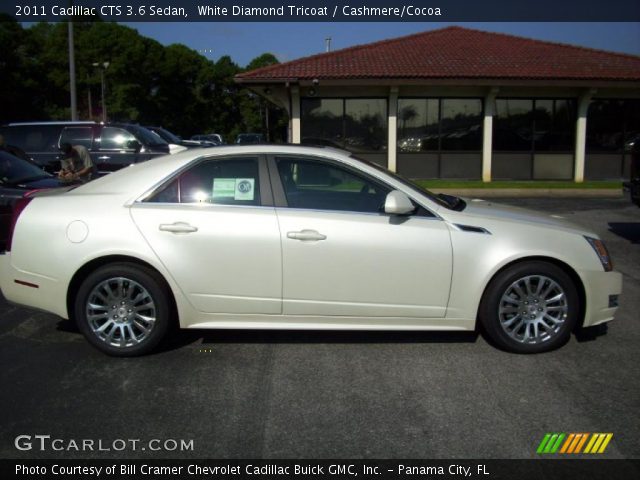 2011 Cadillac CTS 3.6 Sedan in White Diamond Tricoat