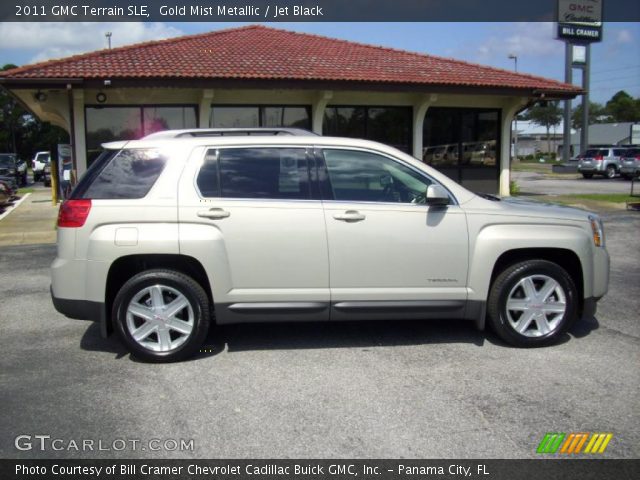 2011 GMC Terrain SLE in Gold Mist Metallic