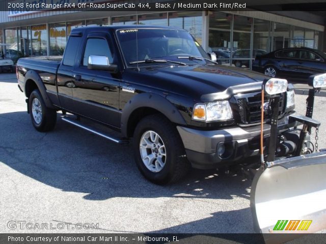 2008 Ford Ranger FX4 Off-Road SuperCab 4x4 in Black