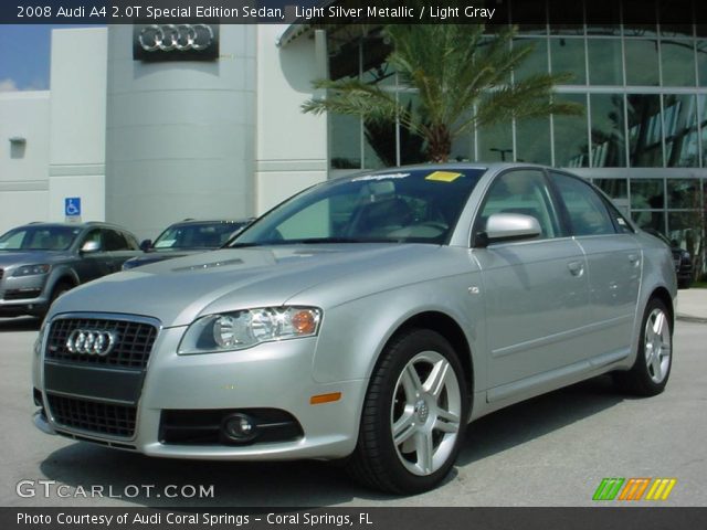 2008 Audi A4 2.0T Special Edition Sedan in Light Silver Metallic