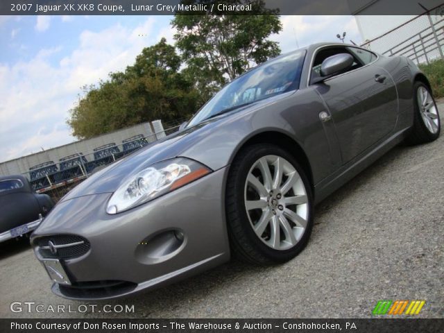 2007 Jaguar XK XK8 Coupe in Lunar Grey Metallic