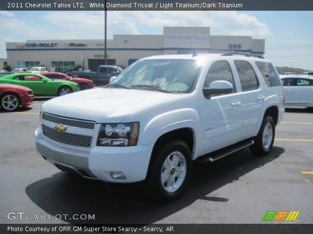 2011 Chevrolet Tahoe LTZ in White Diamond Tricoat