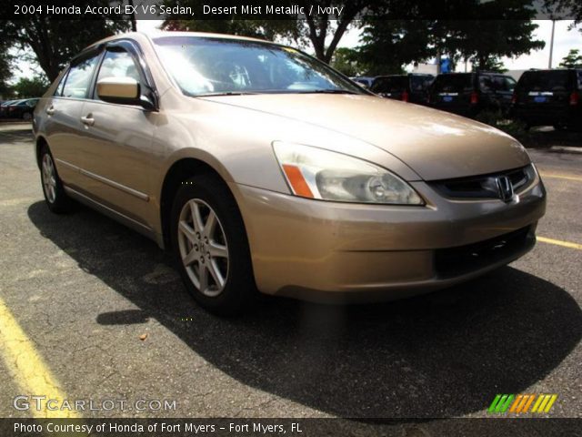 2004 Honda Accord EX V6 Sedan in Desert Mist Metallic