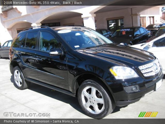 2008 Mercedes-Benz ML 350 4Matic in Black