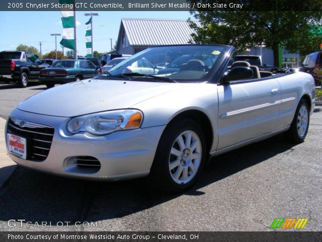 2005 Chrysler Sebring GTC Convertible in Brilliant Silver Metallic