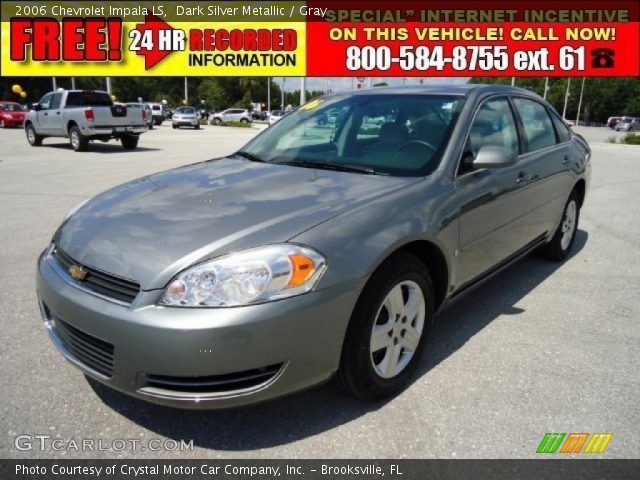 2006 Chevrolet Impala LS in Dark Silver Metallic