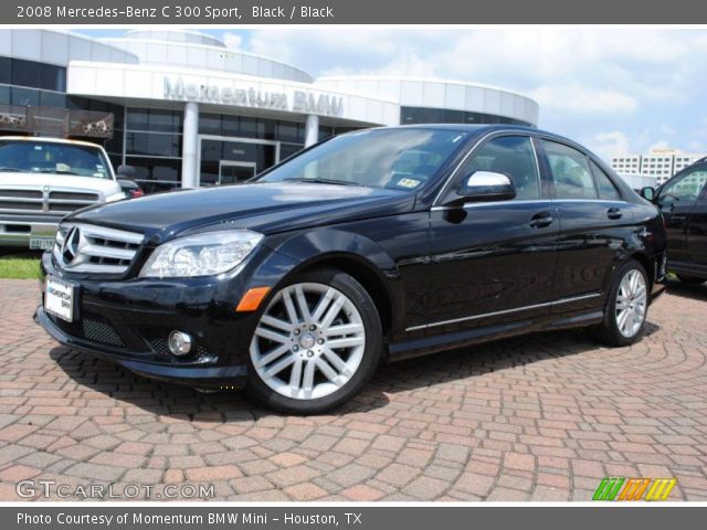2008 Mercedes-Benz C 300 Sport in Black