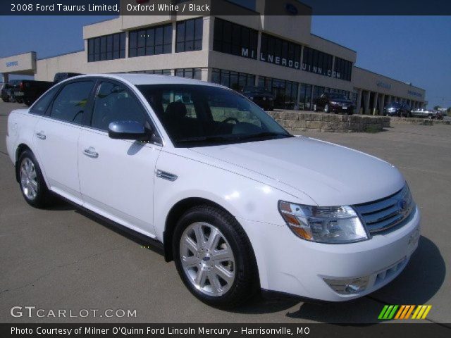 2008 Ford Taurus Limited in Oxford White