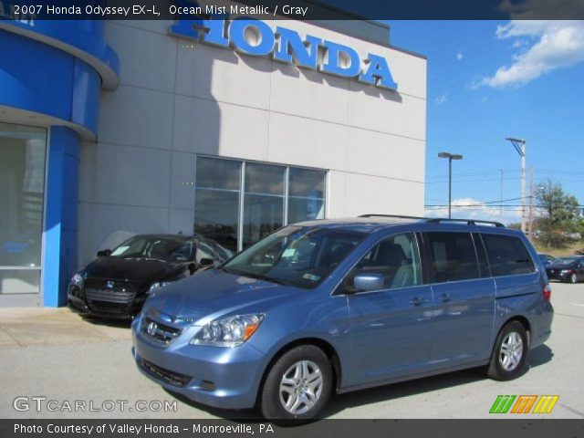2007 Honda Odyssey EX-L in Ocean Mist Metallic