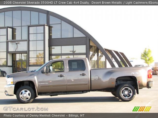 2008 Chevrolet Silverado 3500HD LT Crew Cab 4x4 Dually in Desert Brown Metallic