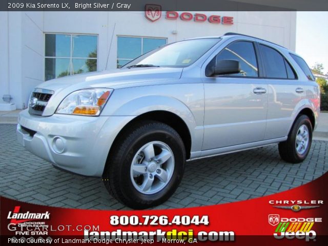 2009 Kia Sorento LX in Bright Silver