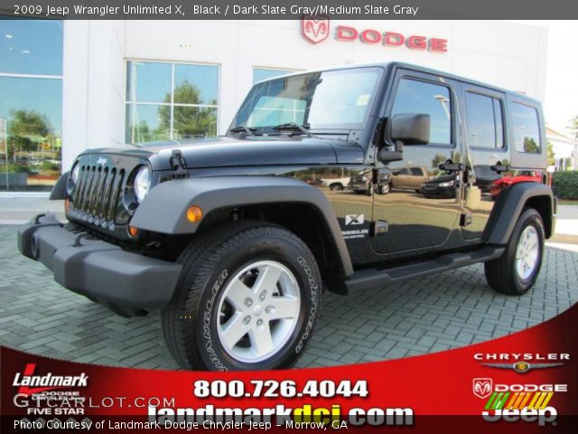 2009 Jeep Wrangler Unlimited X in Black