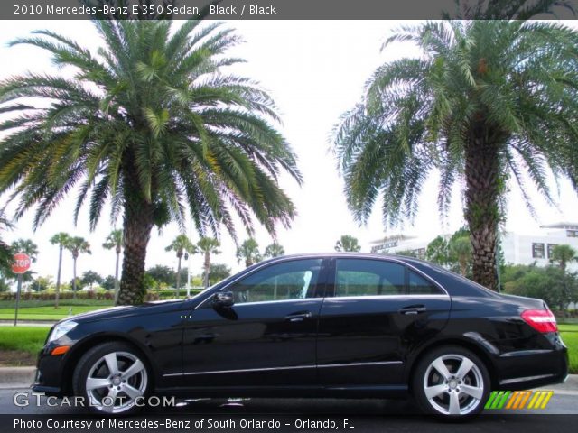 2010 Mercedes-Benz E 350 Sedan in Black
