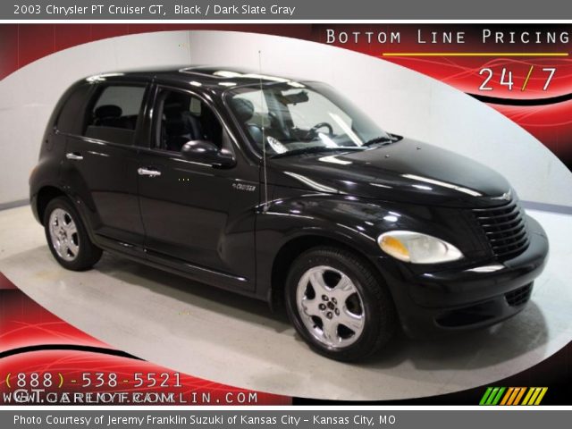 2003 Chrysler PT Cruiser GT in Black