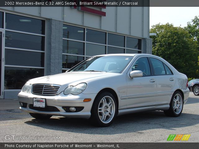 2002 Mercedes-Benz C 32 AMG Sedan in Brilliant Silver Metallic