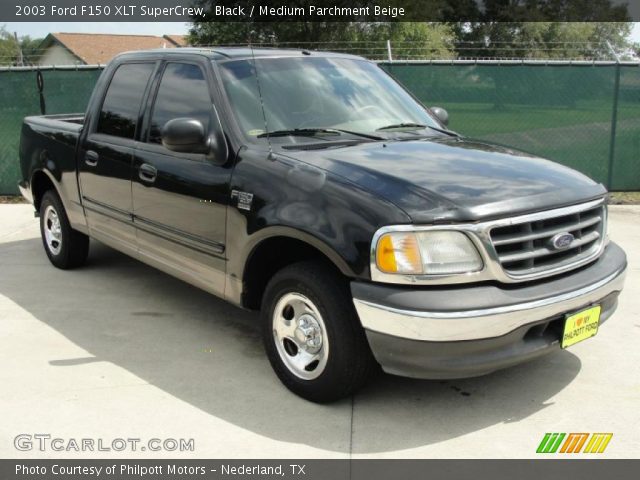 2003 Ford F150 XLT SuperCrew in Black